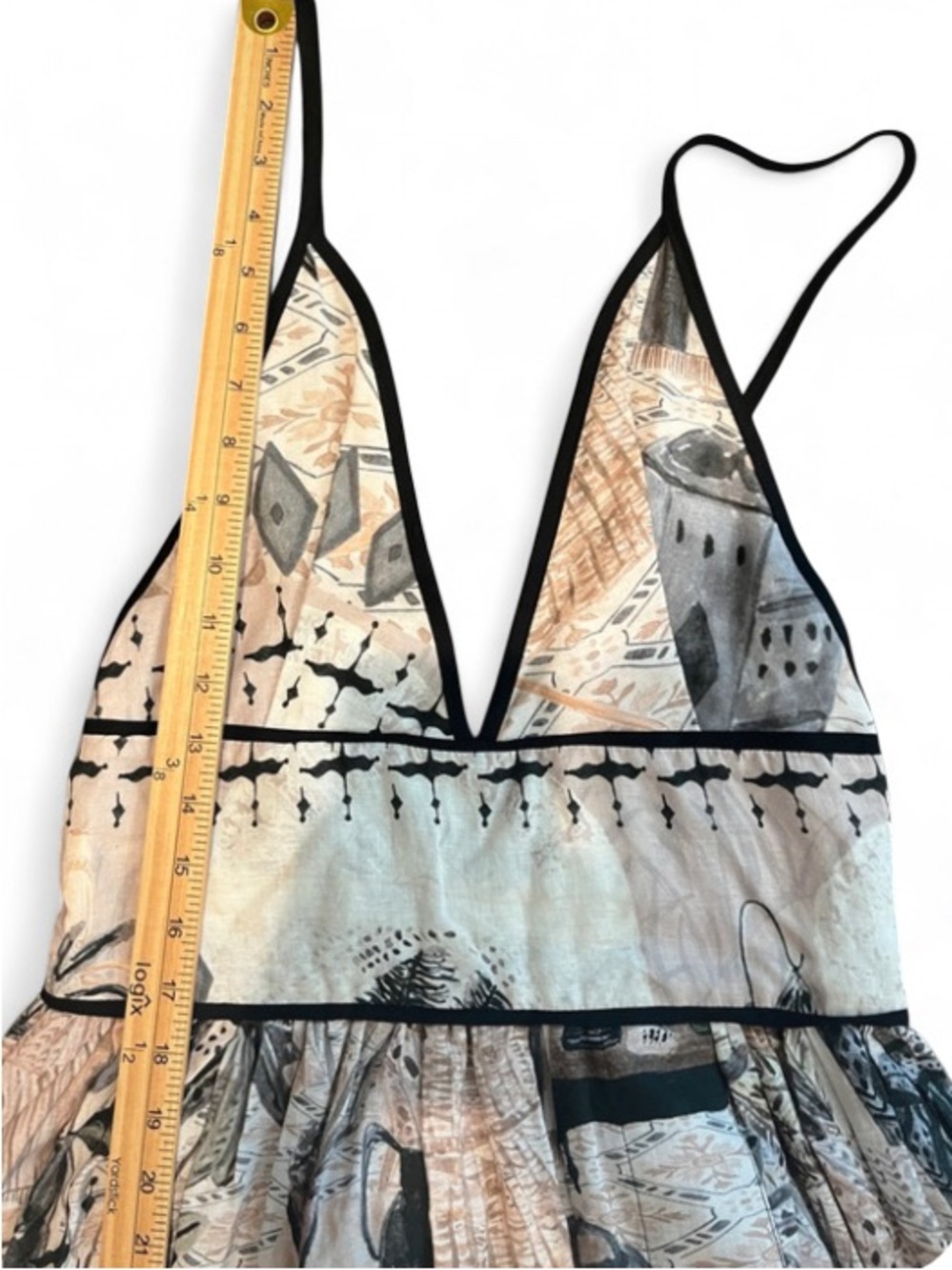 Ophelie Dress from the Galerie Blanc collection by Isla & White size M - Picture 11 of 13